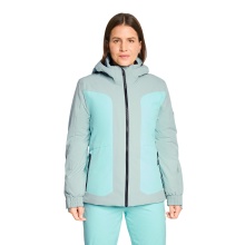 Ziener Winter Ski Jacket Tarla-Z (waterproof, windproof, snow skirt) 2025 eucalyptus green ladies